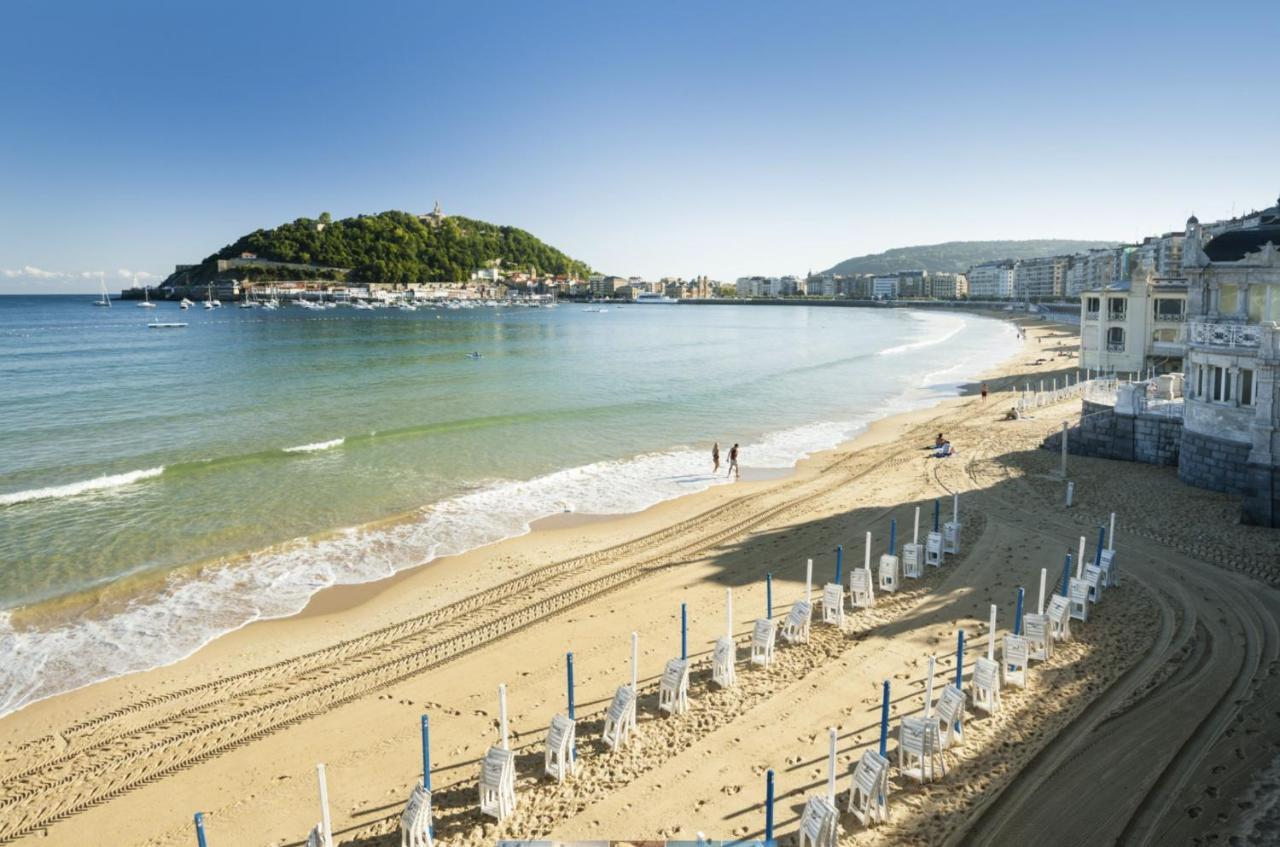 Miramar Luxurious Flat, 3 Double Rooms, Free Parking, Terrace, Completely New San Sebastián Zewnętrze zdjęcie