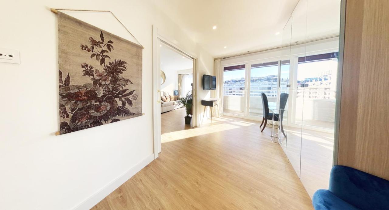 Miramar Luxurious Flat, 3 Double Rooms, Free Parking, Terrace, Completely New San Sebastián Zewnętrze zdjęcie